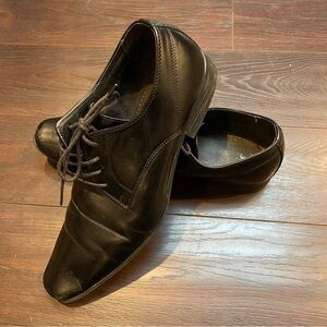 J Ferrar Baldwin Black Dress Shoes